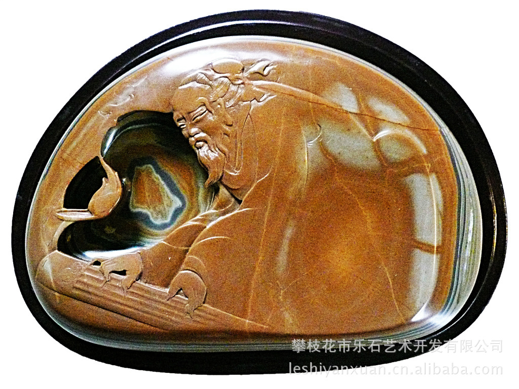 【苴卻石雕刻精品,高檔禮品 撫琴圖 苴卻硯擺件 2011193】價格,廠家,圖片,石膏、石料工藝品,攀枝花市樂石藝術開發(fā)-